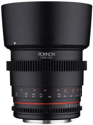Rokinon 85mm T1.5 Cine DSX High-Speed Lens for Fuji X #DSX85-FX