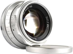 7artisans Photoelectric 35mm f/1.2 Lens for Canon EF-M, Silver #A802S