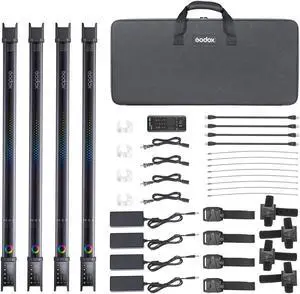 Godox Godox TL60 RGB Tube Light 4-Light Kit