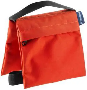 Flashpoint Empty Saddle Sandbag, Water-Resistant Cordura Nylon - (5 lb Capacity, Orange)