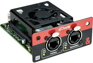 Allen & Heath SQ Dante Card for SQ Consoles and AHM64 Audio Processor, 64x64 Channel