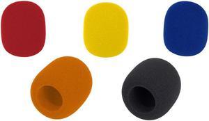 Samson WS1C Windscreens for Microphone, 5 Pack, Mixed Colors #SAWS1C