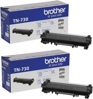 Brother 2 Pack TN730 Standard Yield Black Toner Cartridge #TN730 2