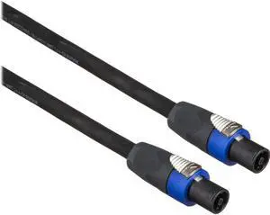 Whirlwind 50' 4 Conductor 12 Gauge NL4 Speakon to NL4 Speakon Speaker Cable