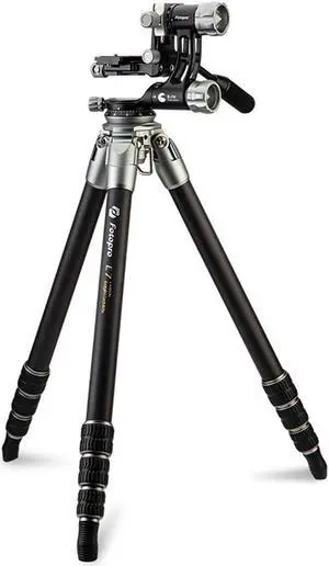 FotoPro E-7 Eagle Series 4-Section Carbon Fiber Tripod with Gimbal Head