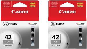 Canon CLI-42 Gray Ink Cartridge, 2-Pack #6390B002 2