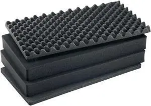 Pelican Foam Set for 1615 Air Wheeled Check-In Case, 4 Pieces #016150-4000-000