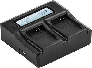 Green Extreme Dual Smart Charger with LCD Screen for Canon NB-13L #GX-CH2-NB13L
