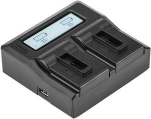 Green Extreme Dual Smart Charger with LCD Screen for GoPro HERO 5 Black