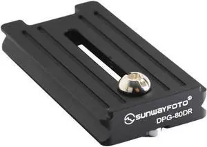 SunwayFoto DPG-80DR 80mm Dual Arca Dovetail Quick-Release Lensplate
