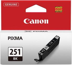 Canon CLI-251 Black Ink Tank for Select PIXMA Printers, 2-Pack #6513B001 2