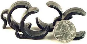 WindTech CC-3 Microphone Stand Cable Clips for 1 to 1-1/4" Tubes, 4 Piece/Pack