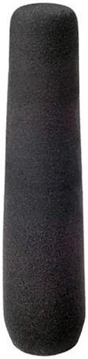 Rycote 104401 18cm Standard Hole SGM Foam Windscreen, Single, Black
