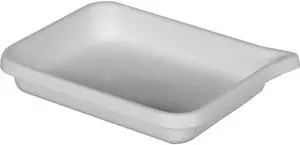 Cesco Plastic Print Developing Tray with Flat Bottom, 5x7x1.5" Deep #CL57T