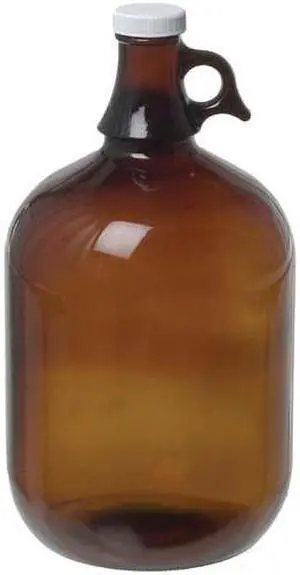 Photographers' Formulary 1gal Glass Storage Jug, Amber
