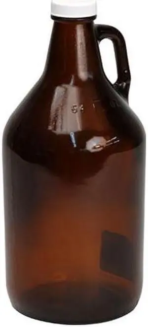 Photographers' Formulary 1/2gal Glass Storage Jug, Amber #50-1230