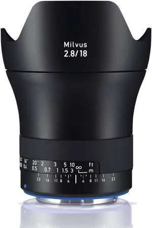 Zeiss 18mm f/2.8 Milvus ZE Lens for Canon EOS DSLR Cameras #2096-517