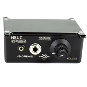 Whirlwind HBUC Under Counter Passive, Stereo Headphone Control Box Whirlwind HBUC Under Counter Passive, Stereo Headphone Control Box