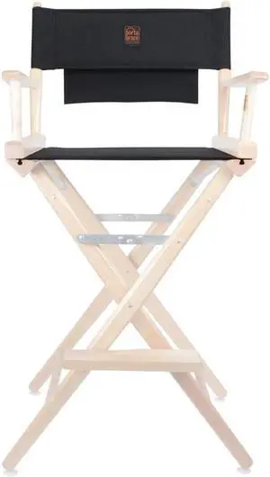 Porta Brace Director's Chair Seat and Back Only, Black #LC-30SEATBLK