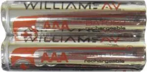 Williams Sound AAA 1.2V 950mAh Rechargeable NiMH Battery, 2-Pack Williams Sound AAA 1.2V 950mAh Rechargeable NiMH Battery, 2-Pack