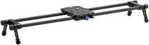 Benro MoveOver8B Carbon Fiber Slider and Case, Camera Moves Up to 23.6", 17.6 lbs Capacity