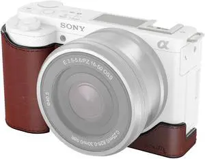 SmallRig 3527 Leather Half Case for Sony ZV-E10