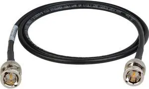 Laird 25' BNC to BNC 12G-SDI/4K UHD Single-Link RG59 Cable #4855R-B-B-BK-025
