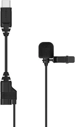 SmallRig 3385 Simorr Wave L2 Type-C Omni-Directional Lavalier Microphone, Black