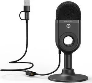 SmallRig simorr Wave U1 USB Condenser Microphone (Black)