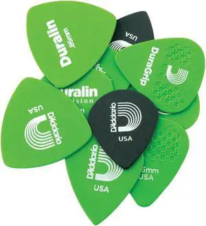 D'Addario Duralin Assorted Guitar Picks, Medium, 15-Pack