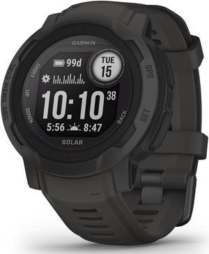 Garmin Instinct 2 Solar Standard Edition 45mm Rugged GPS Smartwatch Graphite