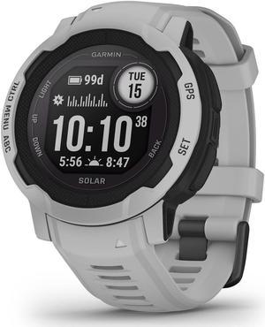Garmin Instinct 2 Solar Standard Edition 45mm Rugged GPS Smartwatch Mist Gray