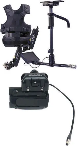SteadiCam AERO Sled with 7" Monitor, A-15 Arm and Vest With SteadiCam Sony BP-U Battery Mount