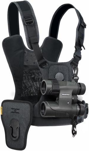 Cotton Carrier G3 Harness System for Binoculars and Camera, Charcoal Grey
