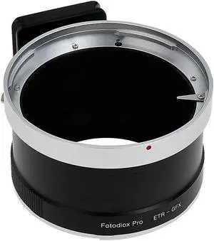Fotodiox Pro Lens Mount Adapter for Bronica ETR Mount SLR Lens to Fujifilm GFX Medium Format Camera