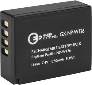 Green Extreme NP-W126 Lithium-Ion Battery Pack (7.4V 1260mAh)