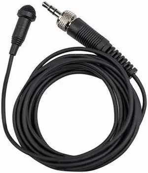 Tascam TM-10L Omnidirectional Lavalier Microphone with Screw Lock Connector for DR-10L Digital Recorder, Black Tascam TM-10L Omnidirectional Lavalier Microphone with Screw Lock Connector for DR-10L Digital Recorder, Black
