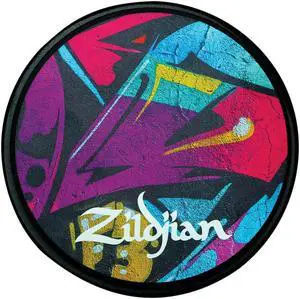 Zildjian 6" Graffiti Drum Practice Pad #ZXPPGRA06