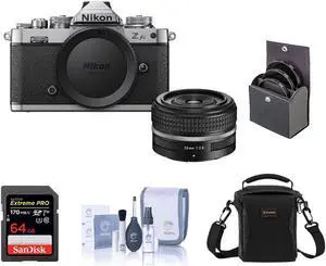 Nikon Z fc DX-Format Mirrorless Camera with 28mm f/2.8 Lens w/Accessories Kit