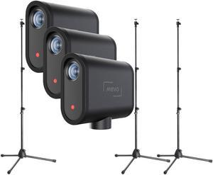Mevo Start All-In-One Full HD Live Streaming Camera 3-Pack with 3x Floor Stands