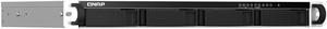 Qnap TS-464eU 4-Bay 1U Short-Depth Rackmount NAS/iSCSI IP-SAN, Single PSU