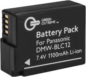 Green Extreme DMW-BLC12 Lithium-Ion Rechargeable Battery Pack (7.4V 1100mAh)