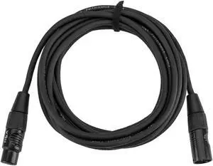 H&A Platinum Pro Quad 15' XLR M to XLR F Microphone Cable with Rean Connectors