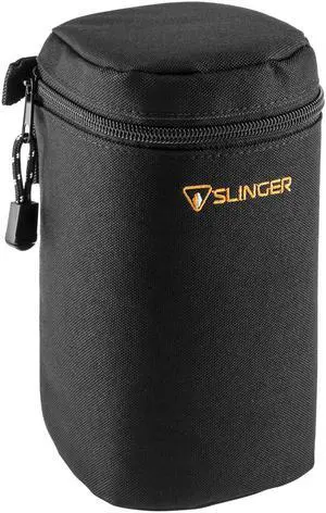 Slinger Slinger Soft Lens Case Large, 8" High x 86mm Diameter, Black #B1019P