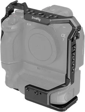 SmallRig 3594 Full Camera Cage for Sony Alpha 7S III/Alpha 7 IV/Alpha 7R IV/Alpha 1 with VG-C4EM Battery Grip