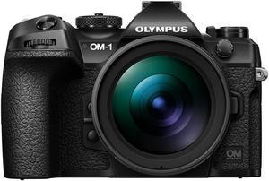 OM SYSTEM OM-1 Mirrorless Camera w/ M.Zuiko ED 12-40mm PRO II Lens Kit