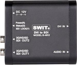 SWIT Electronics S-4612 DVI to 3G/HD/SD-SDI Converter
