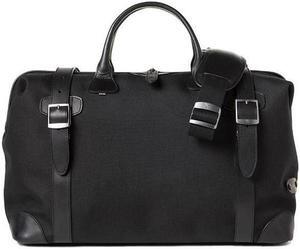 Barber Shop Quiff Traveler Doctor Camera Bag, Black Cordura & Leather #BBS-QU-3