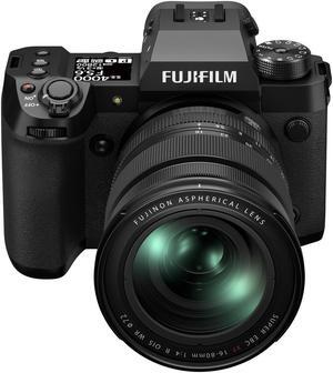 Fujifilm X-H2 Mirrorless Digital Camera with XF 16-80mm f/4.0 R OIS WR Lens