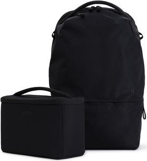 Urth Arkose 20L Modular Camera Backpack + Small Camera Insert, Black